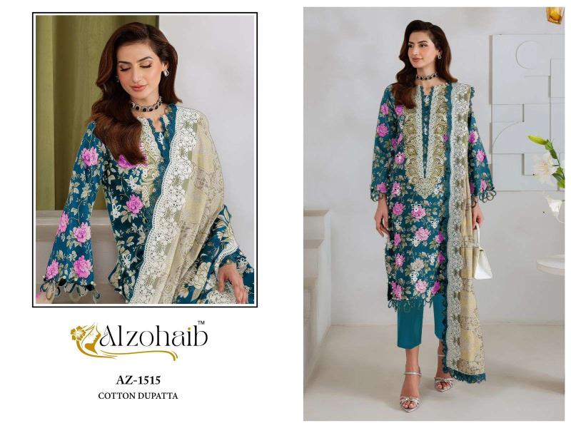 Alzohaib nazakat vol-1 salwar suits wholesaler surat gujarat